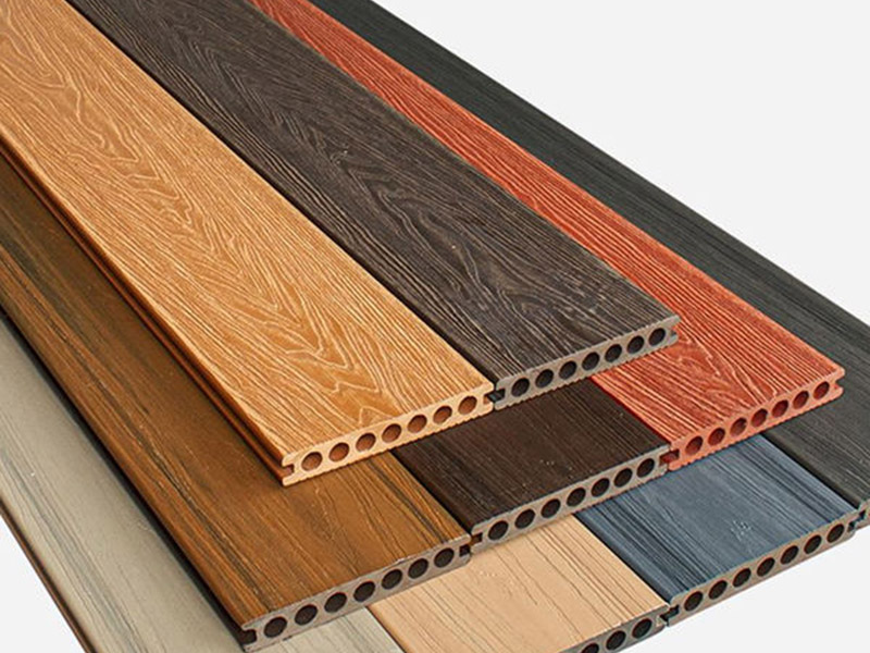 Waterproof wood plastic composite flooring